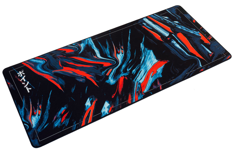 Kurai V2 Hybrid Gaming Mousepad, Japanese Text/Style Desk Mat